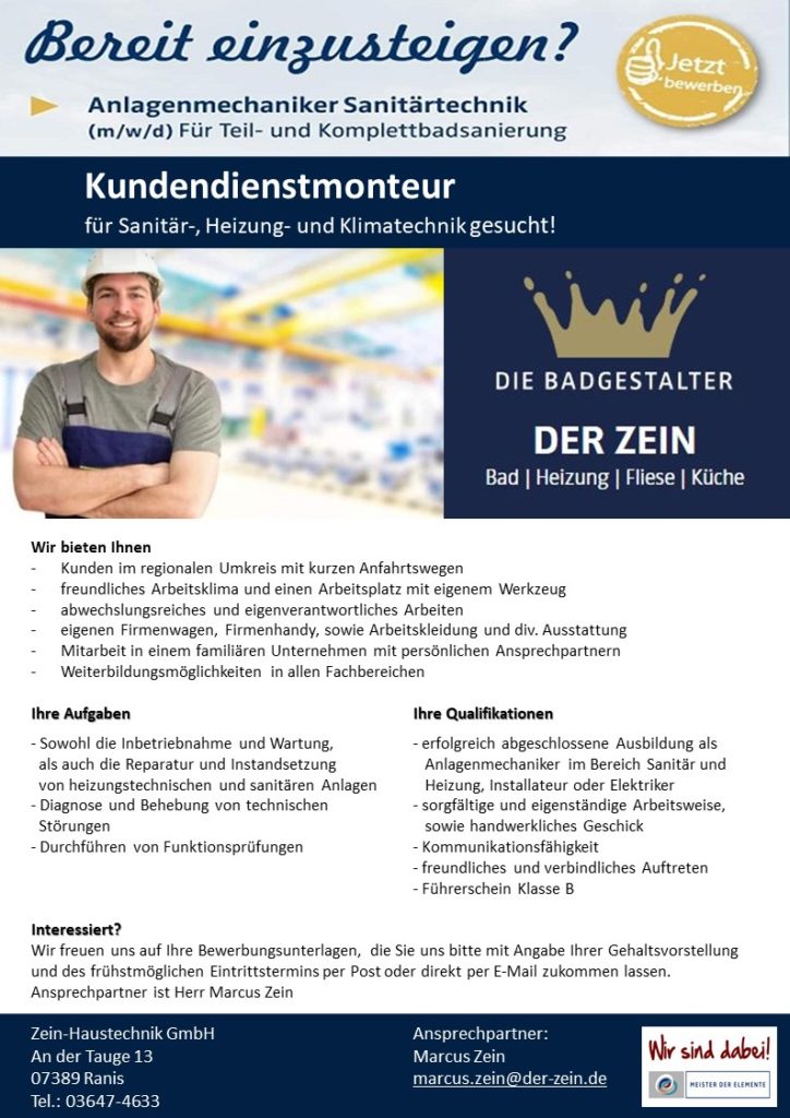 Kundendienstmonteur